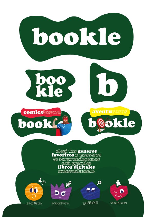 Identidad de marca Bookle