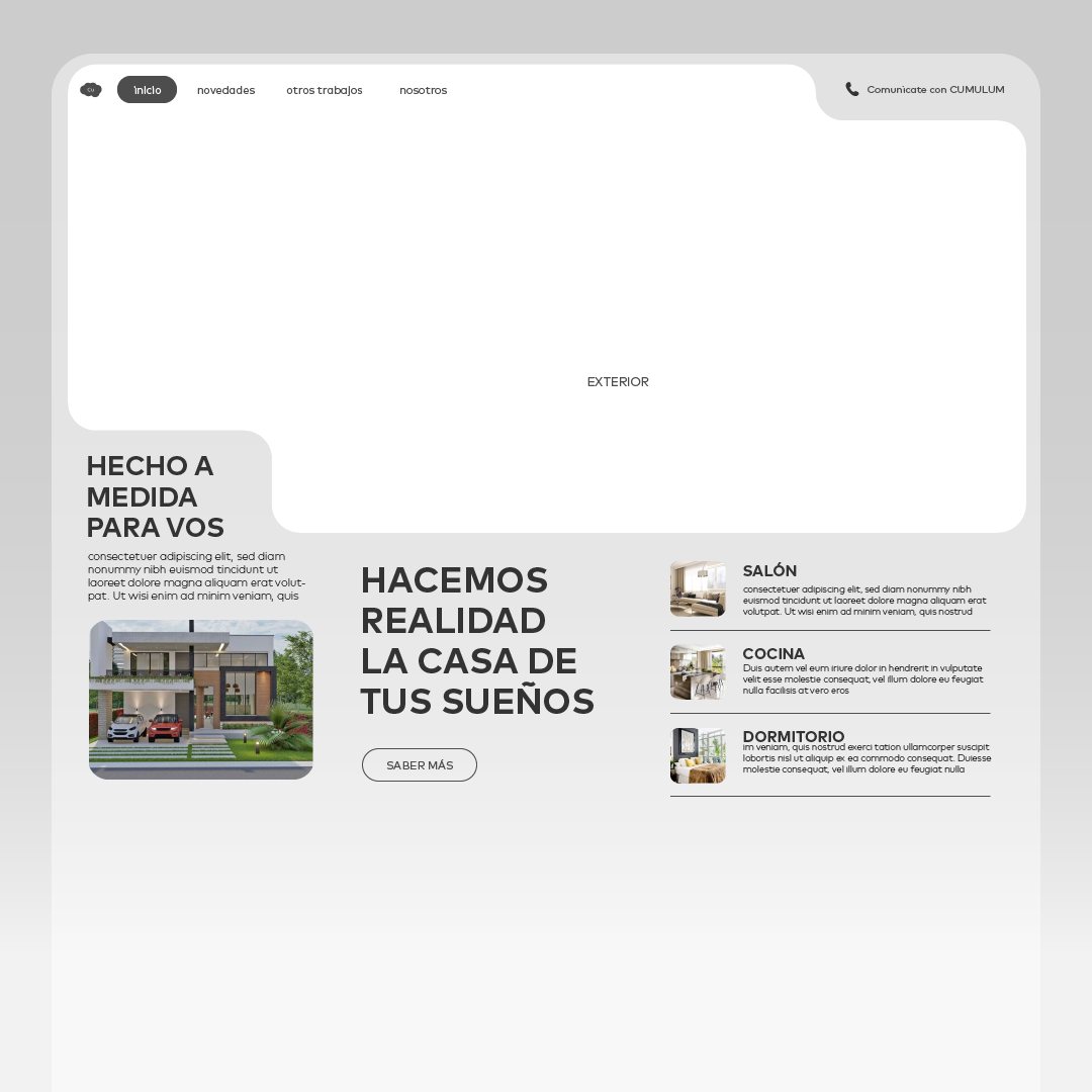 Identidad y web de Cumulum